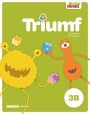 Matte Direkt Triumf 3B Elevbok röd – Omslag