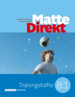 Matte Direkt Träningshäfte 8:1 (5-pack) - Omslag