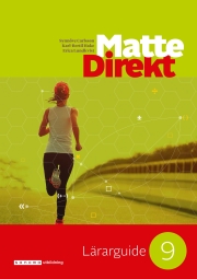 Matte Direkt 9 Lärarguide – Omslag