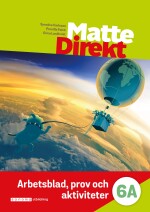 Matte Direkt 6A Arbetsblad, prov och aktiviteter (pdf) - Omslag