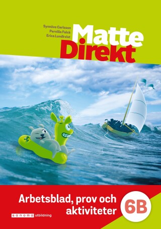 Matte Direkt 6B Arbetsblad, prov och aktiviteter (pdf)