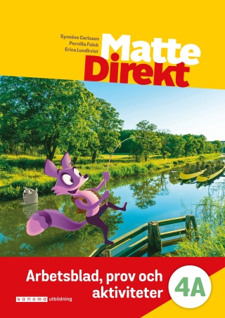 Matte Direkt 4A Arbetsblad, prov och aktiviteter (pdf) – Omslag