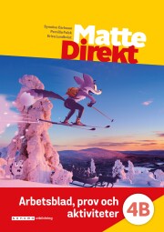Matte Direkt 4B Arbetsblad, prov och aktiviteter (pdf) – Omslag