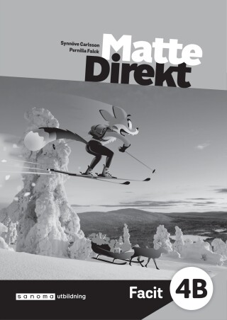 Matte Direkt 4B Facit (5-pack) – Omslag