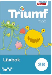 Matte Direkt Triumf 2B Läxbok – Omslag