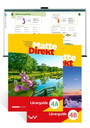 Matte Direkt 4 Lärarpaket (Lärarguide A & B + Lärarstöd+) – Omslag