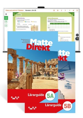 Matte Direkt 5 Lärarpaket (Lärarguide A & B + Lärarstöd+) – Omslag
